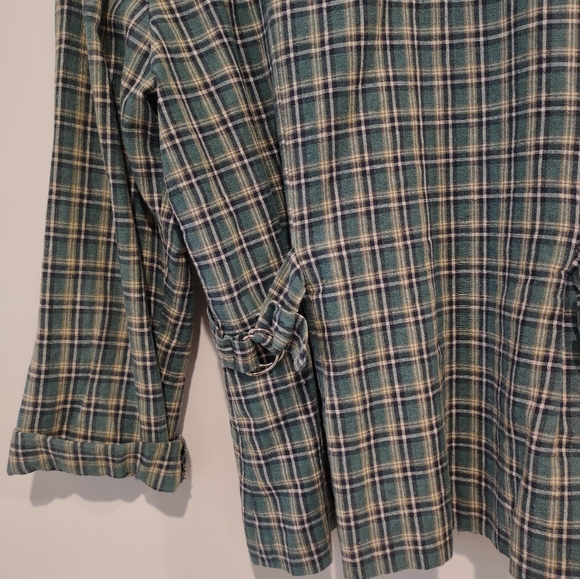 Vintage David Paul riding jacket, muted plaid pattern - fits like a small - Picture 6 of 6